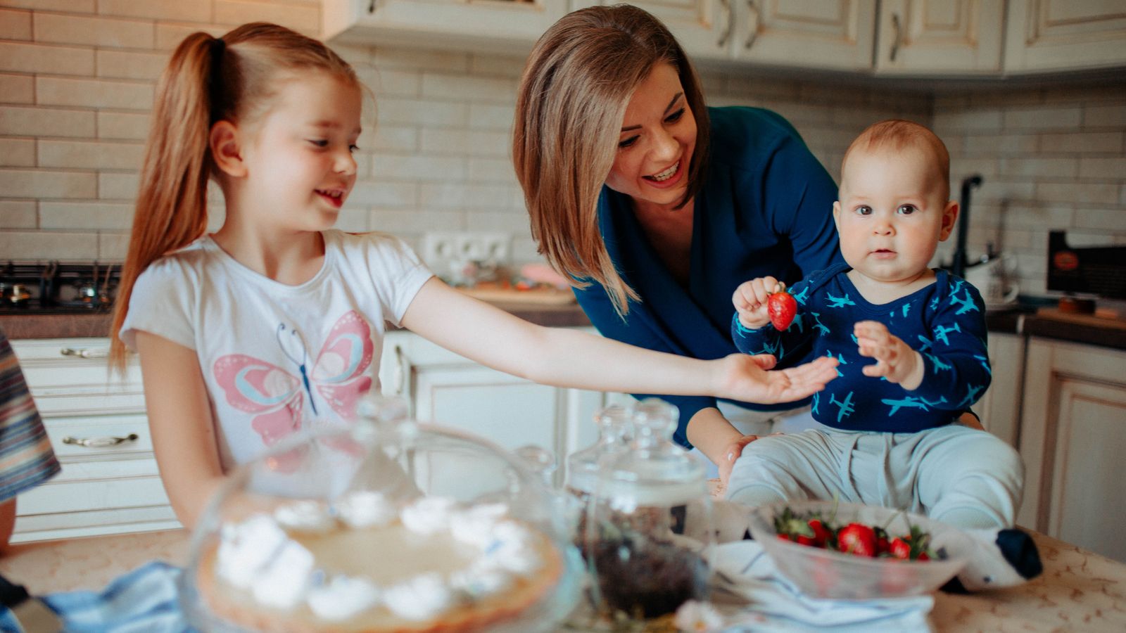 Kinder und Familie